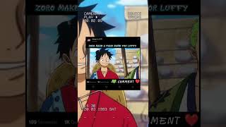 🤣 Luffy ❎ Luffytaro,✅#onepiece #anime #luffy #zoro
