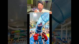 Water Slide Par Hua Sabse Bada Hadsa? 😱 | AI Generated Viral Video Challenge #viralvideo #shorts