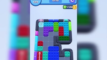 Color Block Jam Level 699 Game Walkthrough Solution