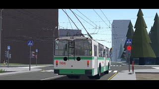 Roblox Trp 2.0  Line 6 (14) With Ziu-682 Preparation (Osved's Trolleybuses Place)