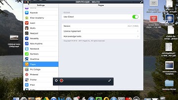 Configuring Your Settings for Pages/Keynote Syncing