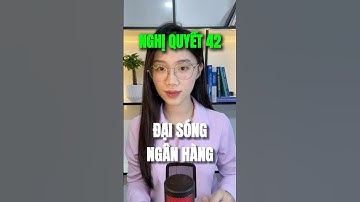 Nghị quyết 42 - đại sóng ngân hàng. Top 3 cổ phiếu ngân hàng đáng đầu tư 2025 #shorts #dautu