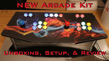 LED Arcade Button KIT - Unboxing & NEW Configuration