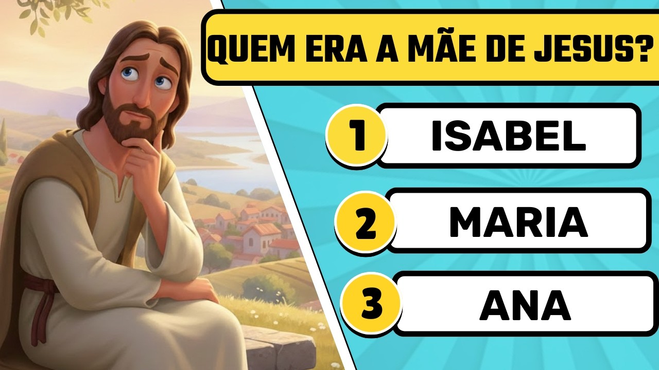 Quiz Bíblico, 30 PERGUNTAS BÍBLICAS, Teste seu conhecimento!