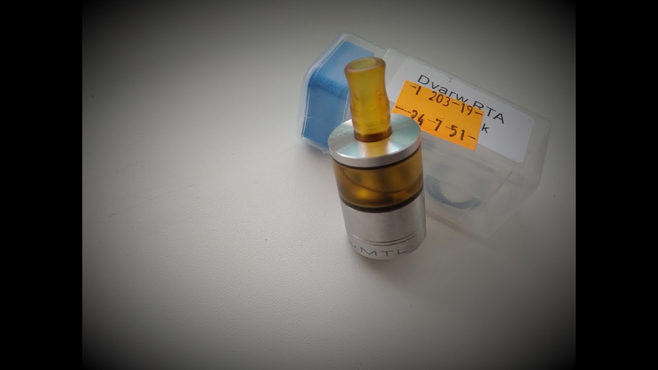 Dvarw MTL RTA от Coppervape.👉🔞