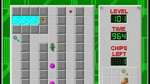 CCLP2 level 101 solution - 924 seconds