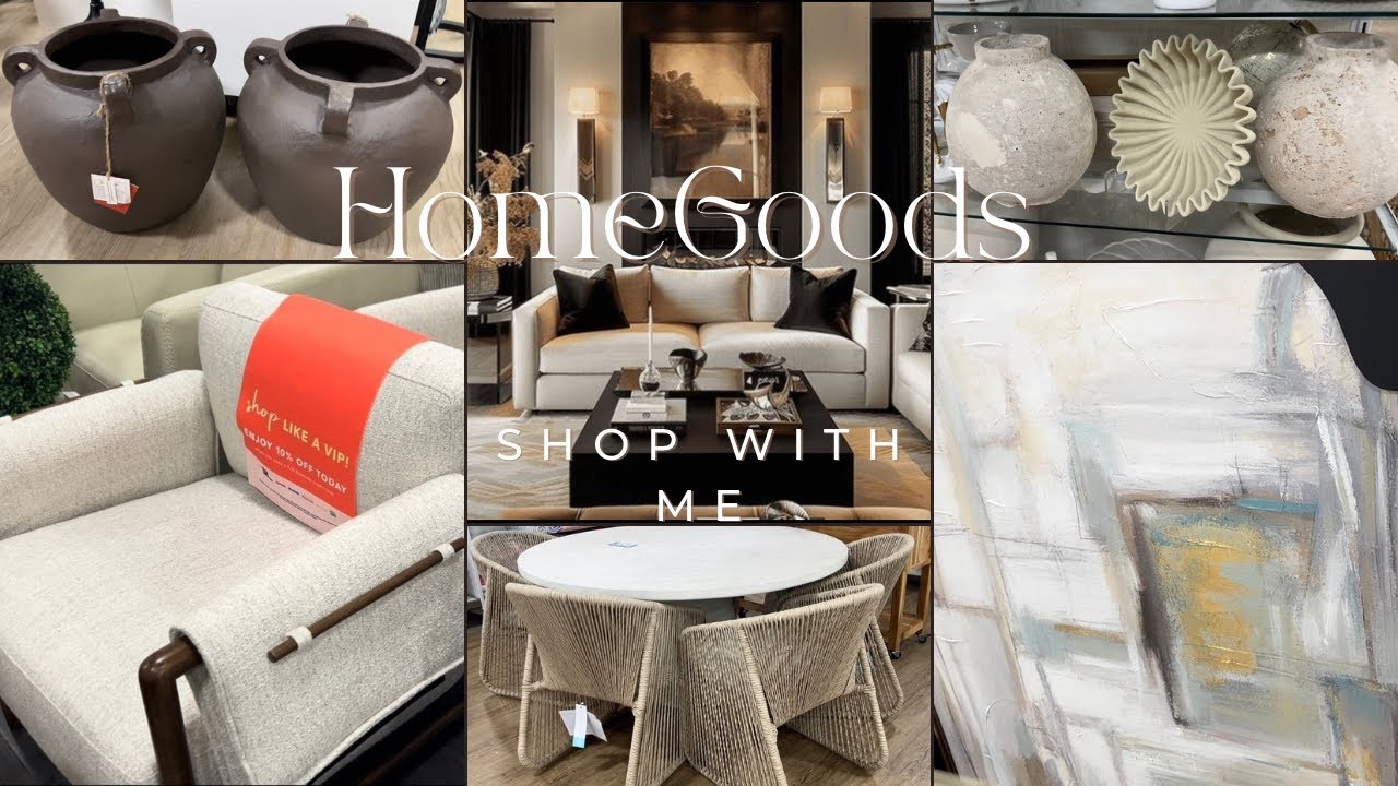 HomeGoods Shop With Me | New Home Decor Shopping | High End Look For Less