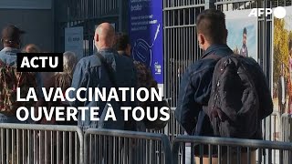 France: la vaccination contre le Covid-19 ouverte à tous les majeurs | AFP