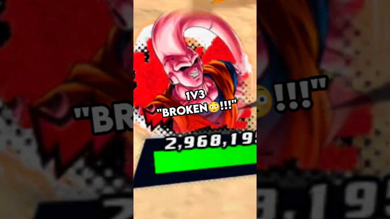 "ULTRA BUUHAN GOES BERSERK💀! INSANE 1V3 WITH ULTRA BUUHAN! (Dragon Ball Legends) 