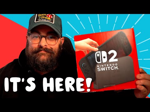 SWITCH 2 UNBOXING & FIRST LOOK! | Nintendo Switch 2
