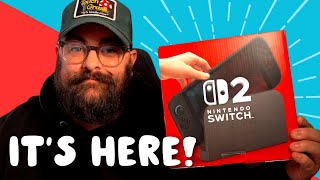 SWITCH 2 UNBOXING & FIRST LOOK! | Nintendo Switch 2