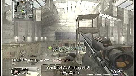 CoD4 - No Scopes on Killhouse