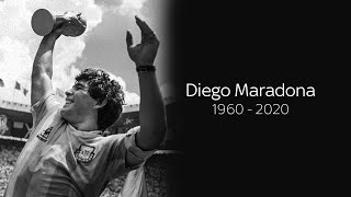 Tribute to maradona HD