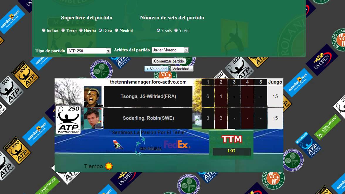 S1 Brisbane - Soderling vs Tsonga