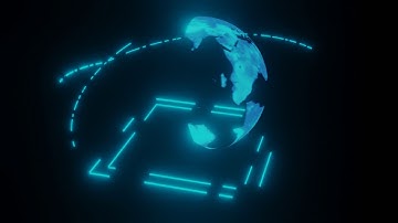 Blender 2.9 simply Hologram effect animation