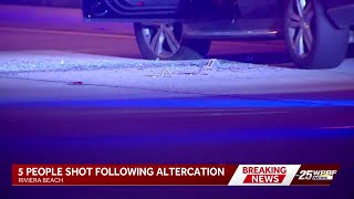 Shooting at Azure Estates in Riviera Beach leaves one dead, five shot