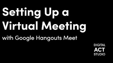 Google Hangouts Meet Tutorial