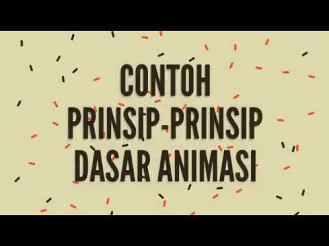 Prinsip prinsip animasi  2D  dan  3D  with music backsound 