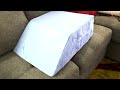 DMI Ortho Bed Wedge Elevated Leg Pillow Review
