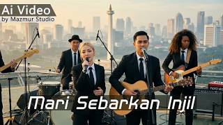 Mari Sebarkan Injil | PKJ 183 | Ai Video by Mazmur Studio
