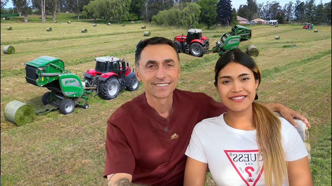 Utilaje moderne și adrenalină  - furaj pentru 1200 de bovine în 12 ore!