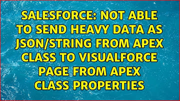 Not able to send heavy data as json/string from Apex Class to visualforce page from Apex class...