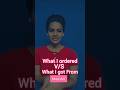 What I ordered V/S What I got from Meesho💓 | Path of Ashika | #trending #utubeshorts #viral #ashika