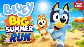 ☀️ Bluey Big Summer Run! | Kids Workout, Brain Break & Indoor Recess PE Game screenshot 2