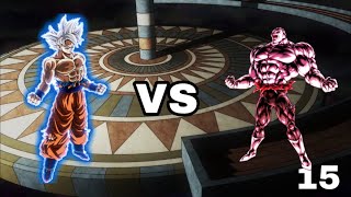 Goku Ultra instinct VS Jiren Full Power ( Dragon Ball Xenoverse 2) #15