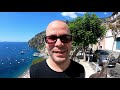 Exploring POSITANO - Amalfi Coast Italy - Sorrento to Positano road