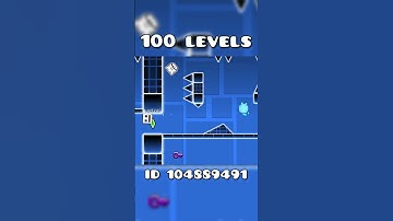 Can I Really Beat All 100 Levels? #geometrydash #gdupdate #gd #deluxe12 #games #gaming #gameplay