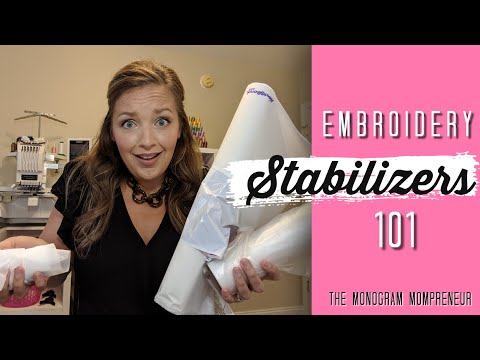 Understanding Stabilizers and Backings for Embroidery: A Guide to Choo –  First Trim