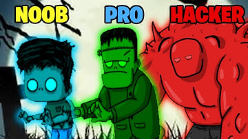 NOOB vs PRO vs HACKER - ZOMBEAT.IO