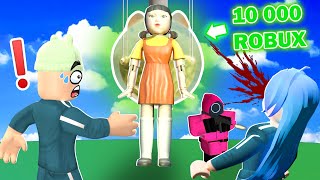 LE SURVIVANT GAGNE 10 000 ROBUX sur SQUID GAME ! ROBLOX