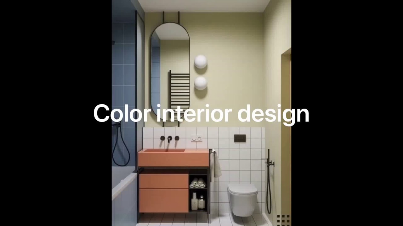 Color interior design 컬러 인테리어 디자인 - YouTube