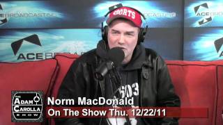 Adam Carolla Offers to Teach Norm MacDonald How to Drive