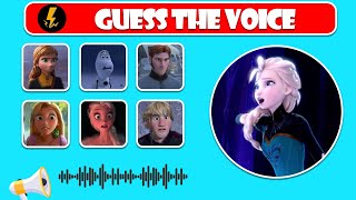 Guess The FROZEN Characters By Their Voice -  Fun Game But ONLY 5% PLAYER WILL WIN screenshot 4