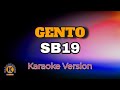 Gento  sb19 karaoke version