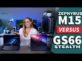 MSI GS66 Stealth vs ASUS ROG Zephyrus M15 - Two Thin & Powerful Laptops Head-to-Head