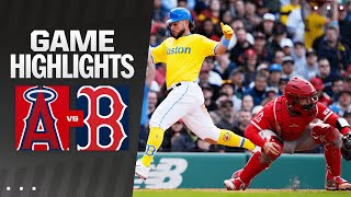 Red Sox vs. Angels Game Highlights (4\/14\/24) | MLB Highlights