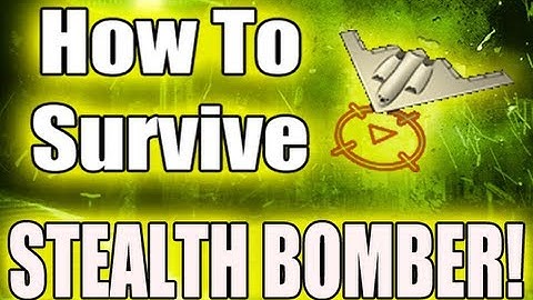 MW3 Tips & Tricks: How To Survive a Stealth Bomber - "Modern Warfare 3 Tips"