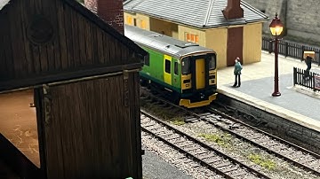 Solihull Model Railway Circle OO Scottish Branch line running night 