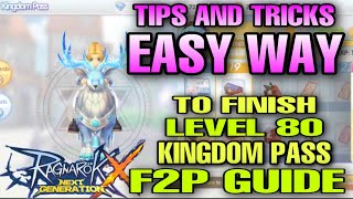 ROX KINGDOM PASS Tips And Tricks [ EASY WAY TO FINISH Level 80/ SNOW ELK MOUNT ] Ragnarok X Next Gen