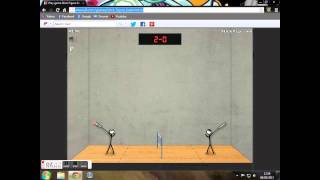 StickFigure Badminton 2player screenshot 3