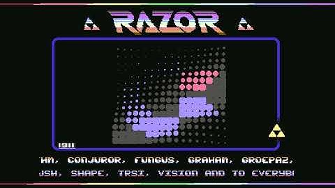 Back in the Saddle 2014 ! Razor 1911 ! Commodore 64 (C64)