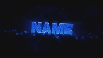 FREE 3D Blue Themed Intro Template - Adobe After Effects and Cinema 4D + Tutorial