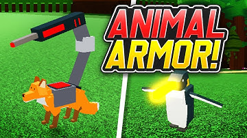 Make ANIMAL ARMOR and More!!! - Build a Boat Pet Update! 🦊 ROBLOX