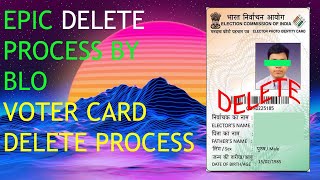 EPIC delete Process for BLO Through GARUDA apps // Deletion of Voter Card // Voter Card Delete // screenshot 5