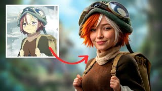 Made in Abyss Characters Reimagined in REAL life/ REALISTIC IMAGE   Animated real life version
