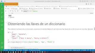 8 - Los Diccionarios en #python